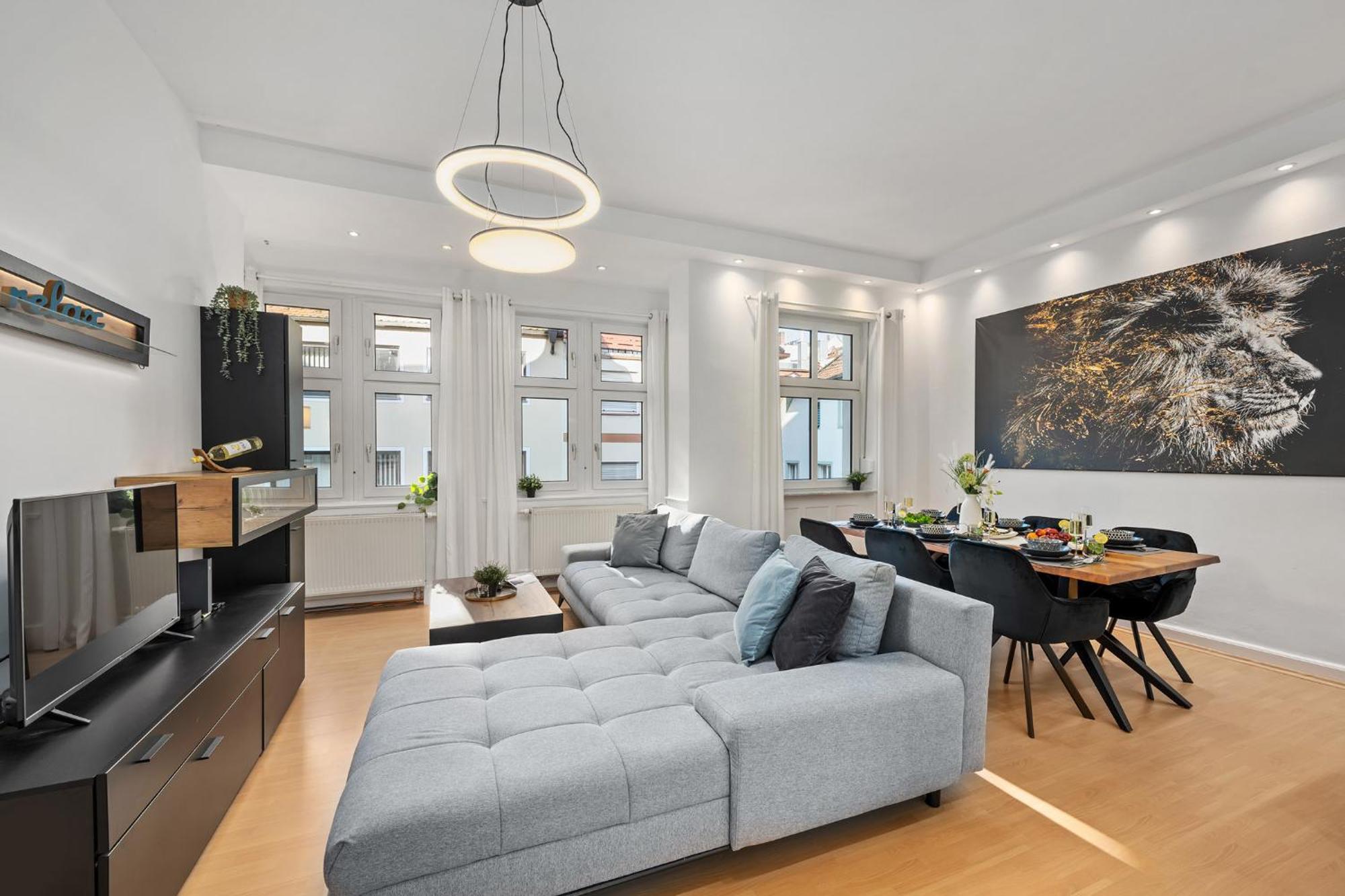 Ferienwohnung Blassdoerfer - Modernes Apartment In Bester Lage Und 93 Qm2 Bad Kissingen Exterior foto